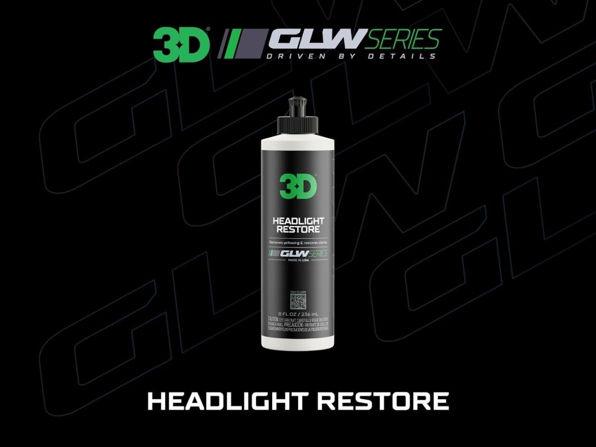 3D GLW Series Headlight Restore - Detail Direct