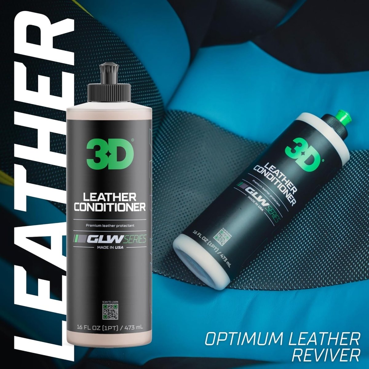 3D GLW Series Leather Conditioner - Detail Direct