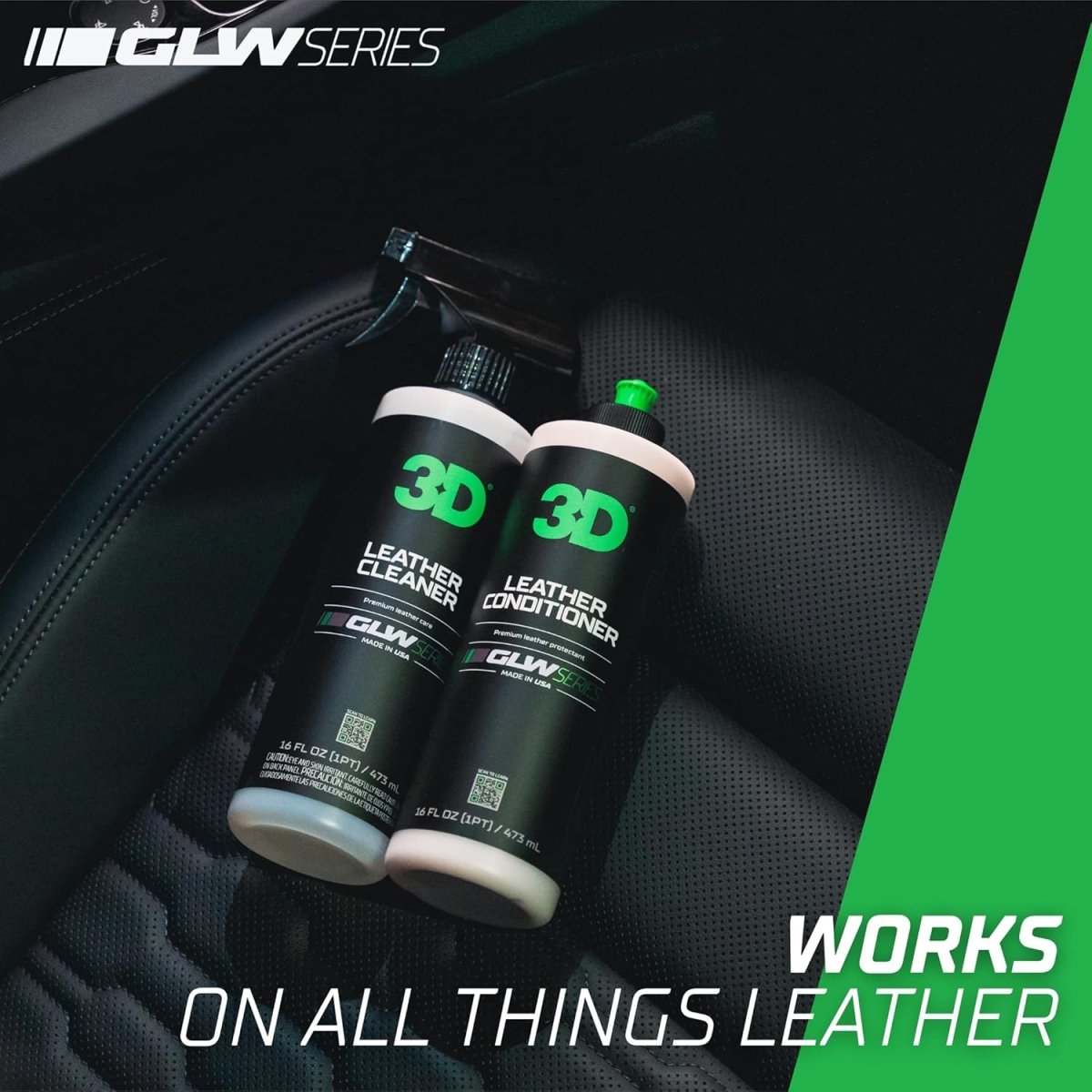 3D GLW Series Leather Conditioner - Detail Direct