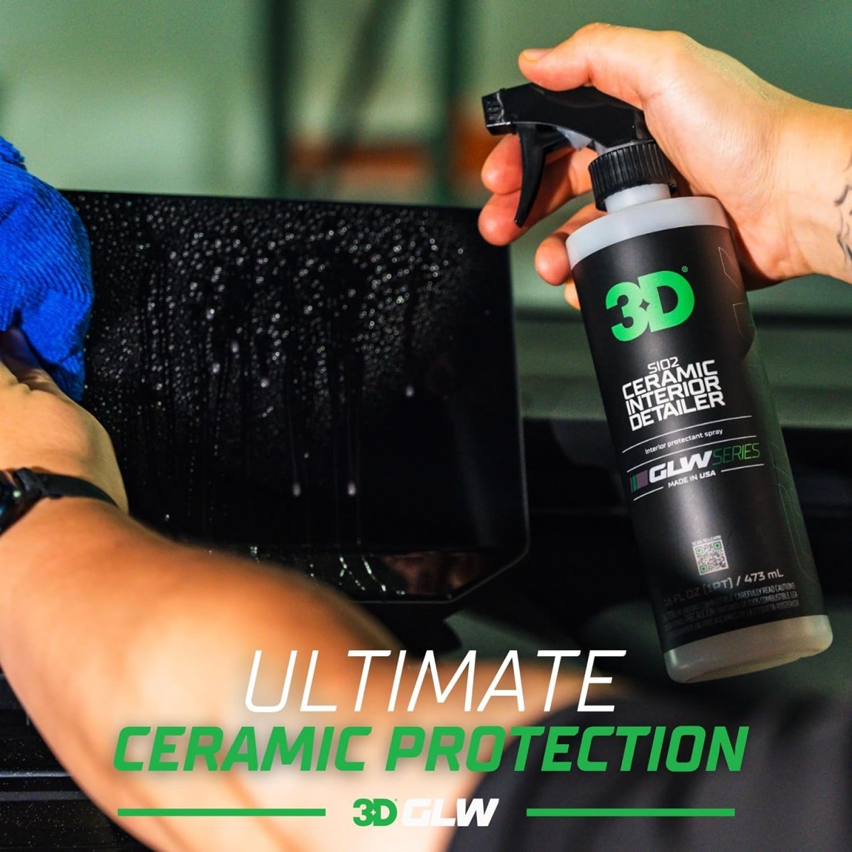 3D GLW Series SiO2 Ceramic Interior Detailer - Detail Direct