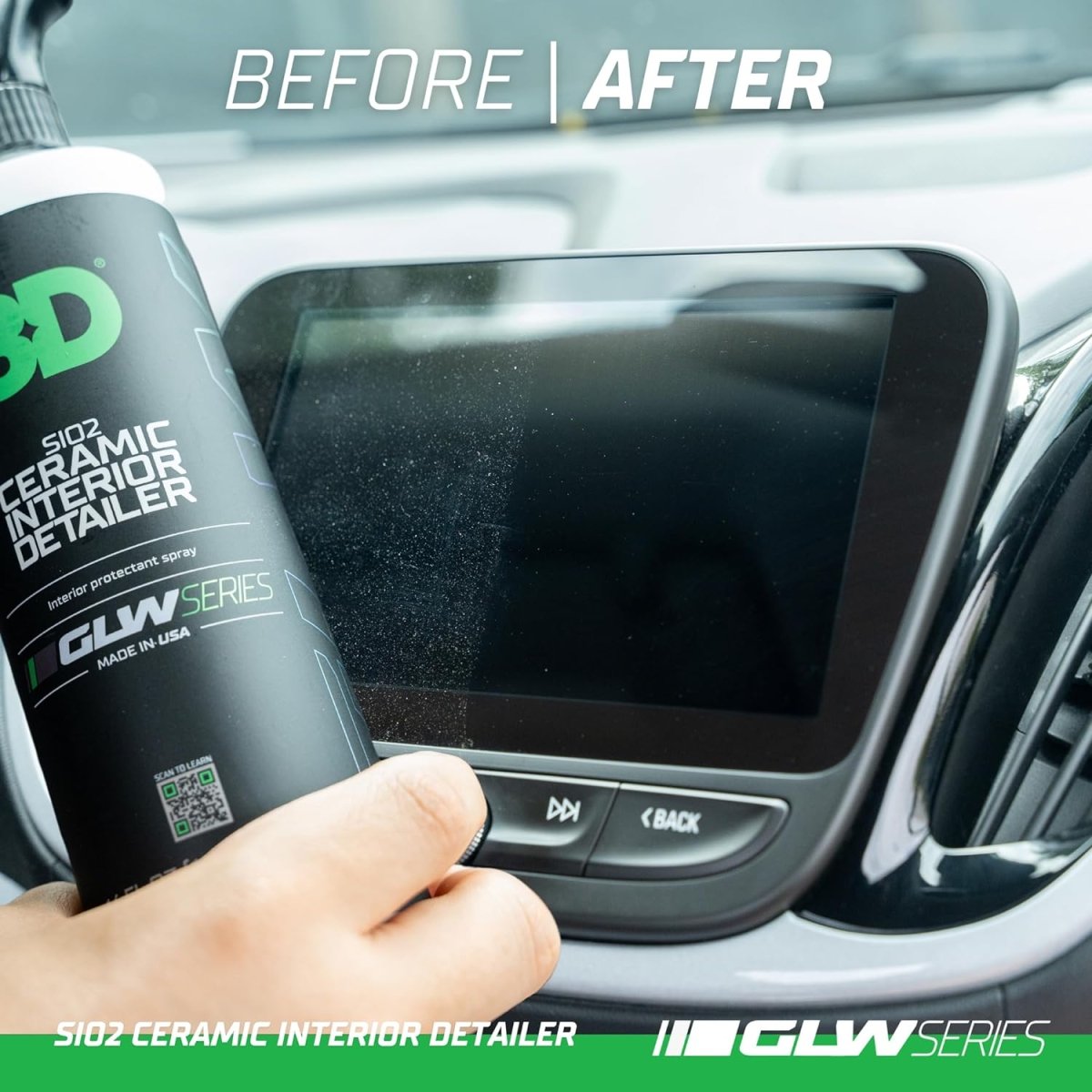 3D GLW Series SiO2 Ceramic Interior Detailer - Detail Direct