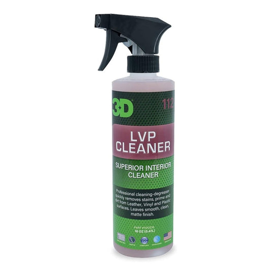 3D LVP Leather, Vinyl, Plastic Interior Cleaner - Detail Direct