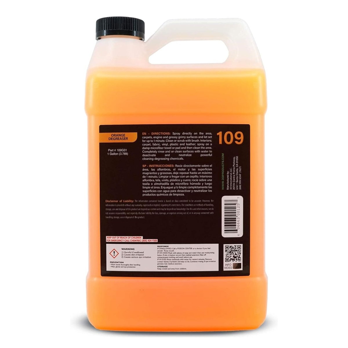 3D Orange Degreaser - Detail Direct