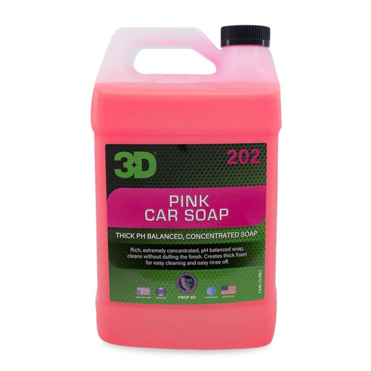 3D Pink Car Soap - Detail Direct