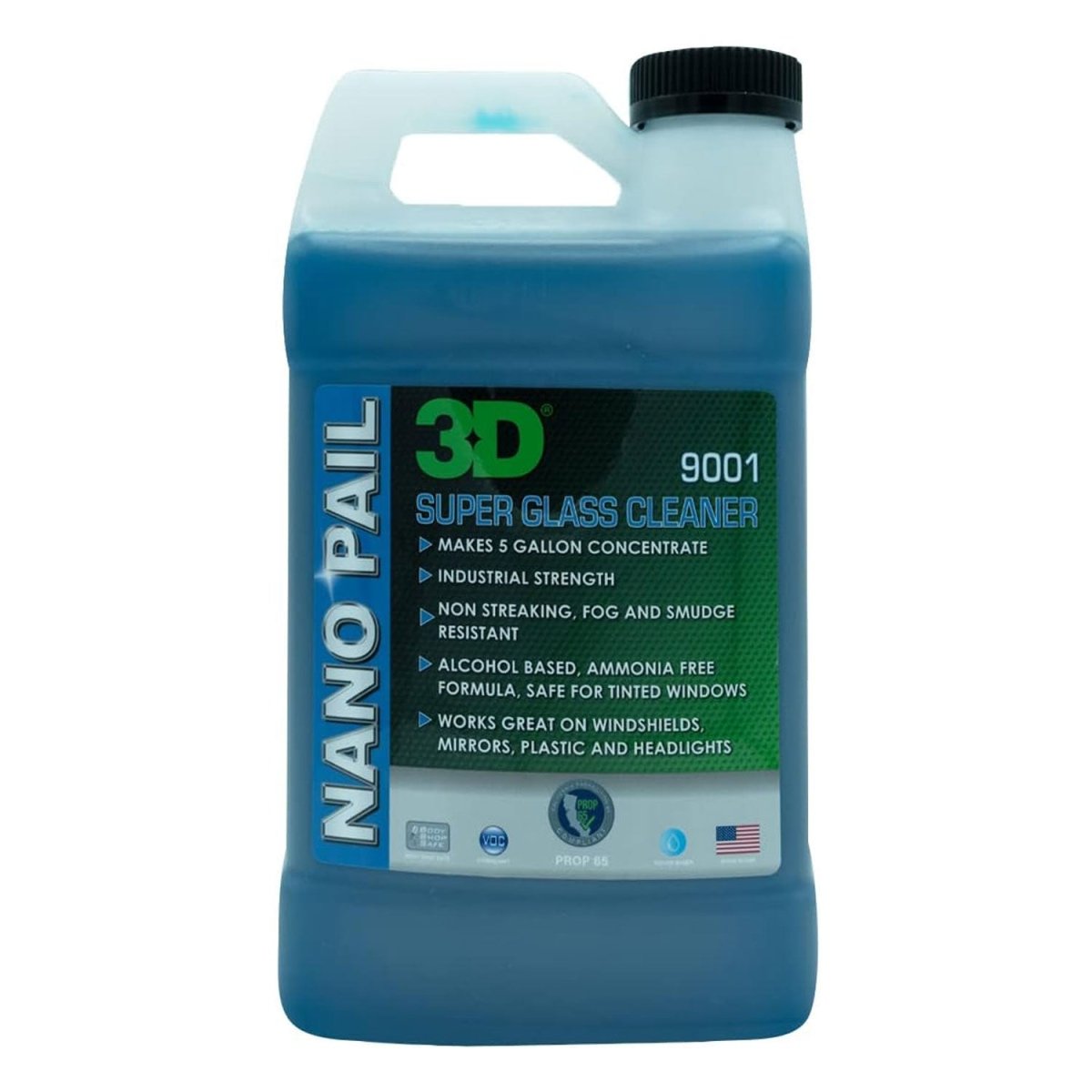 3D Super Glass Cleaner Nano Pail - Detail Direct