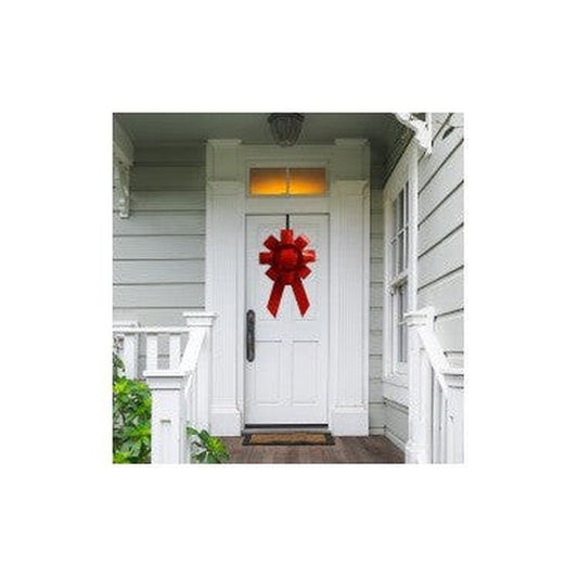 Big Front Door Bow - 22" Giant Bow For House - Detail Direct