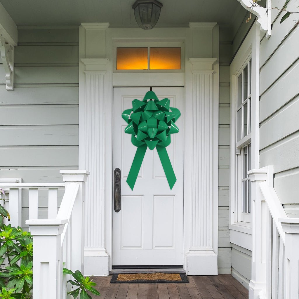 Big Front Door Bow - 28" Giant Bow For House - Detail Direct