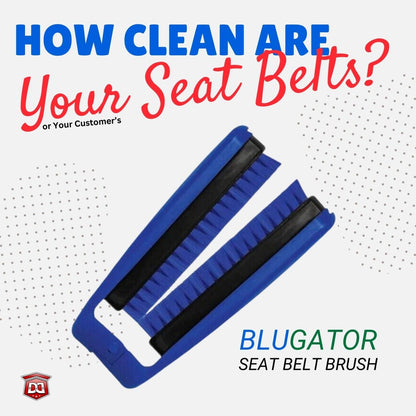 BLUGATOR Seat Belt Cleaning Brush - Detail Direct