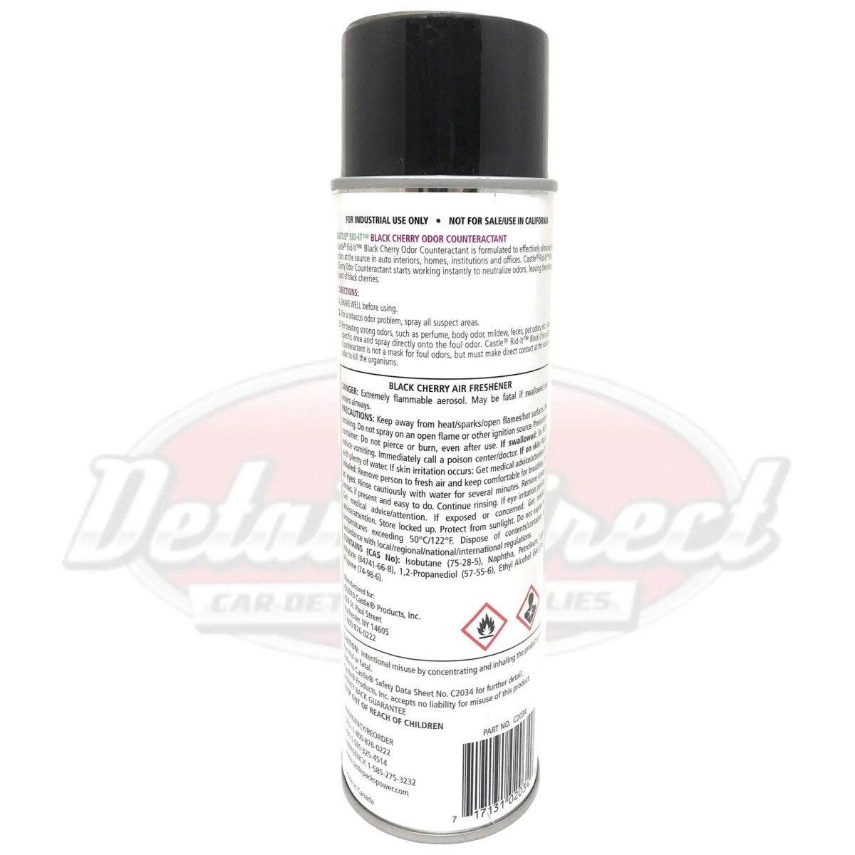 Castle Rid It Odor Eliminator Black Cherry - Detail Direct