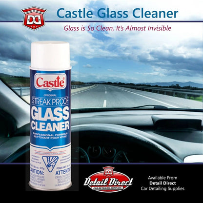 Castle Streak Proof Glass Cleaner (Case of 12) - Detail Direct