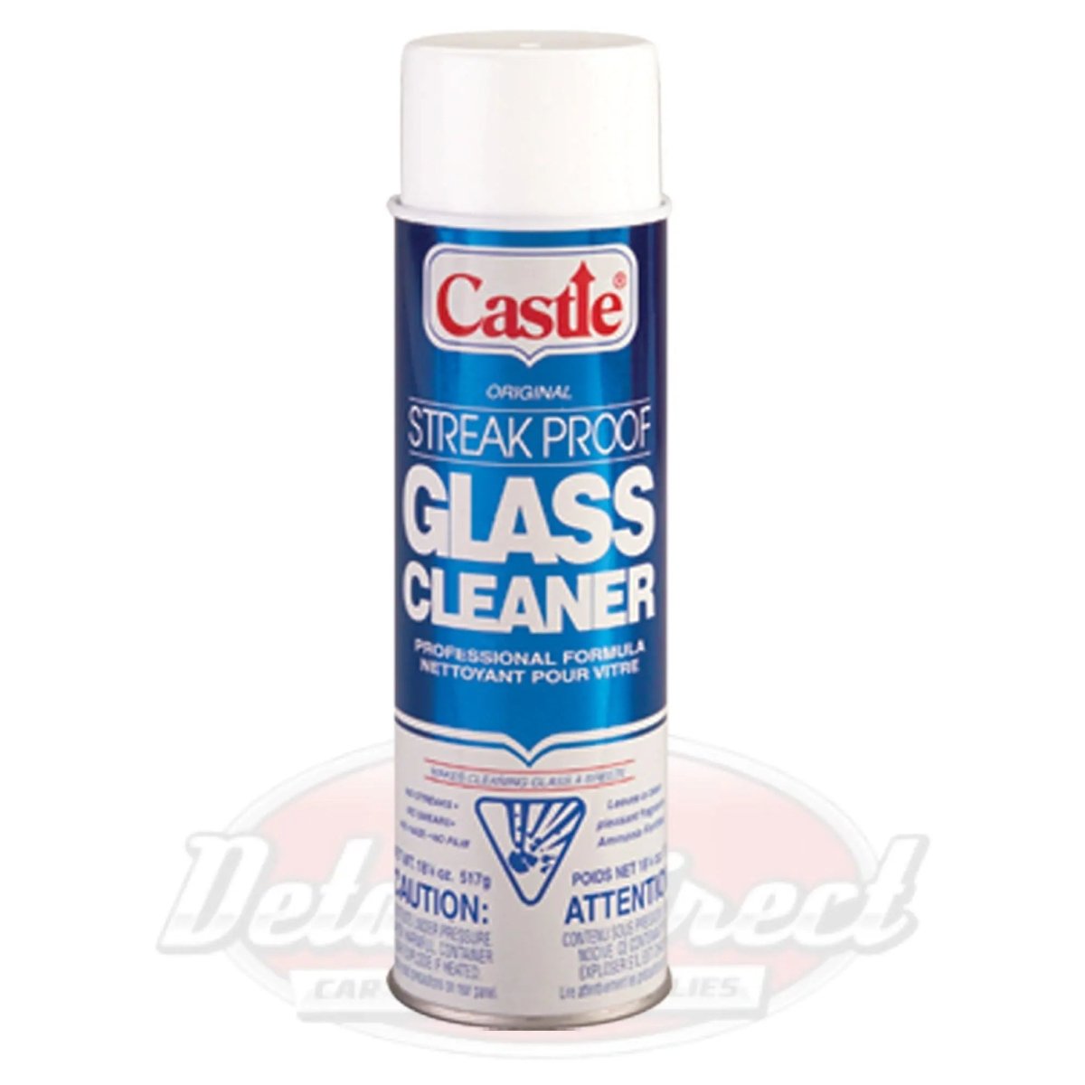 Castle Streak Proof Glass Cleaner (Case of 12) - Detail Direct