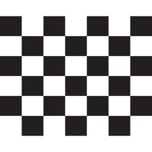 Load image into Gallery viewer, Checkered (Black &amp; White) Car Flag - Detail Direct