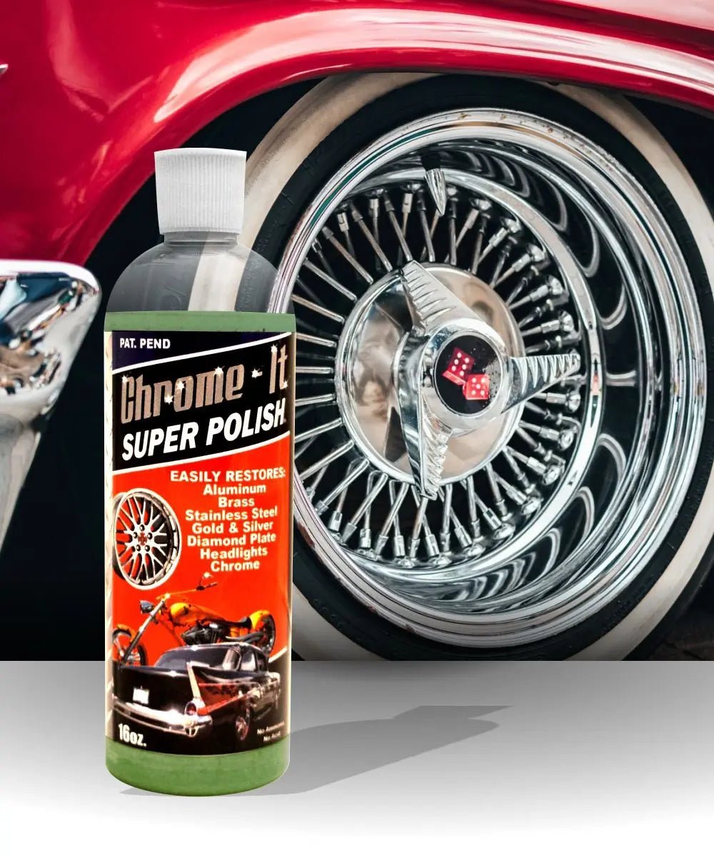 Chrome-It Super Polish All Metal Polish - Detail Direct