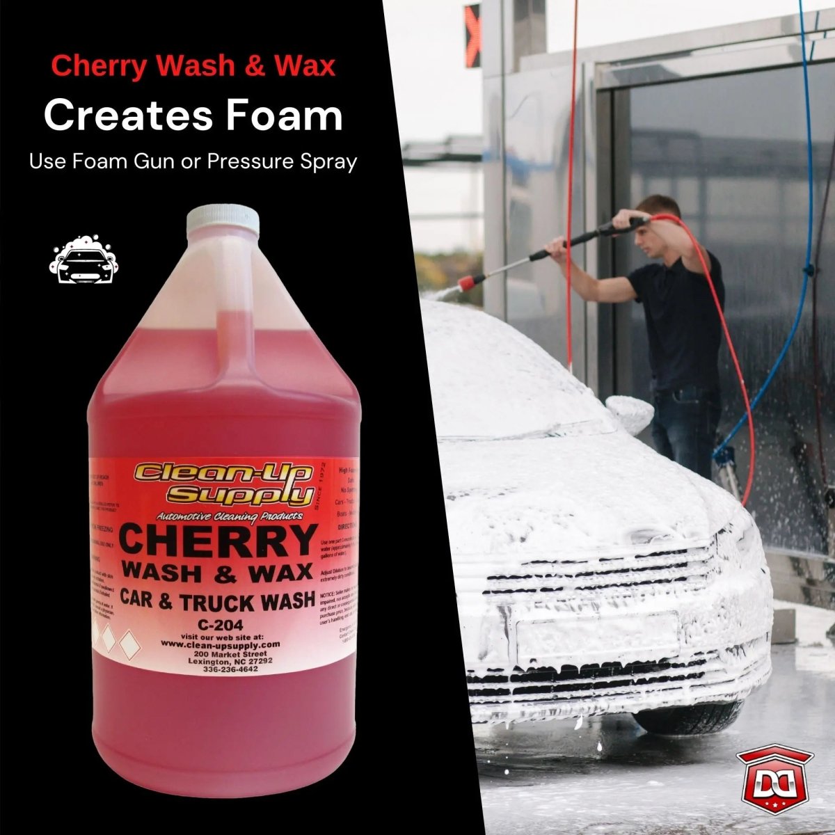 Clean-Up Supply Cherry Wash & Wax - Detail Direct