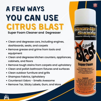 Clean-Up Supply Citrus Blast All Purpose Cleaner & Degreaser - Detail Direct