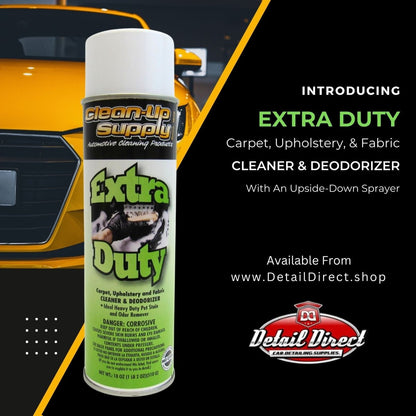 Clean-Up Supply Extra Duty Carpet & Upholstery Cleaner - Detail Direct