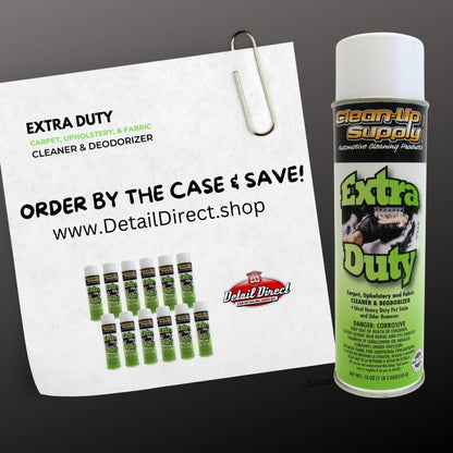 Clean-Up Supply Extra Duty Carpet & Upholstery Cleaner - Detail Direct