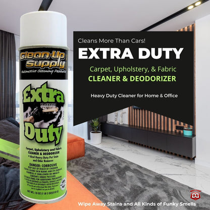 Clean-Up Supply Extra Duty Carpet & Upholstery Cleaner - Detail Direct