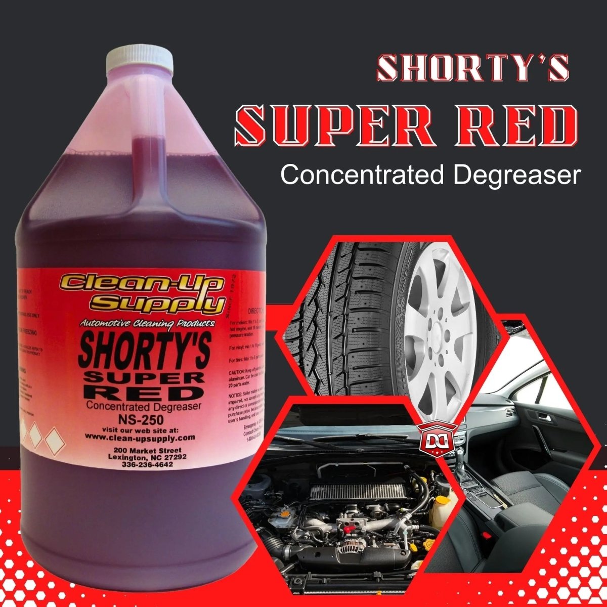 Clean-Up Supply Super Red Cleaner & Degreaser - Detail Direct