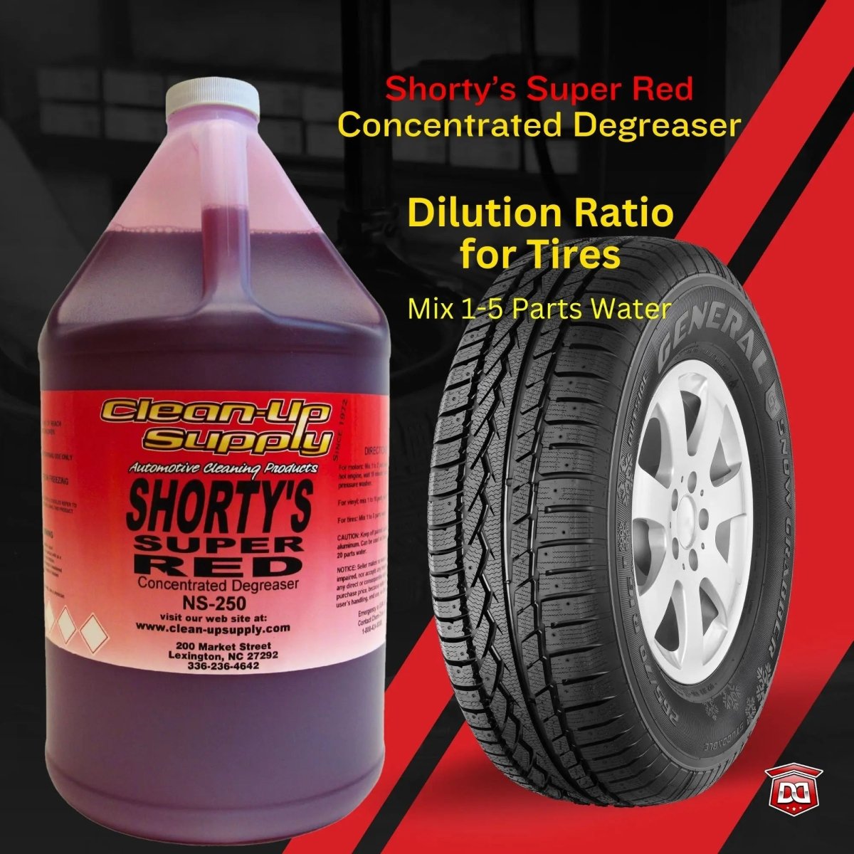 Clean-Up Supply Super Red Cleaner & Degreaser - Detail Direct