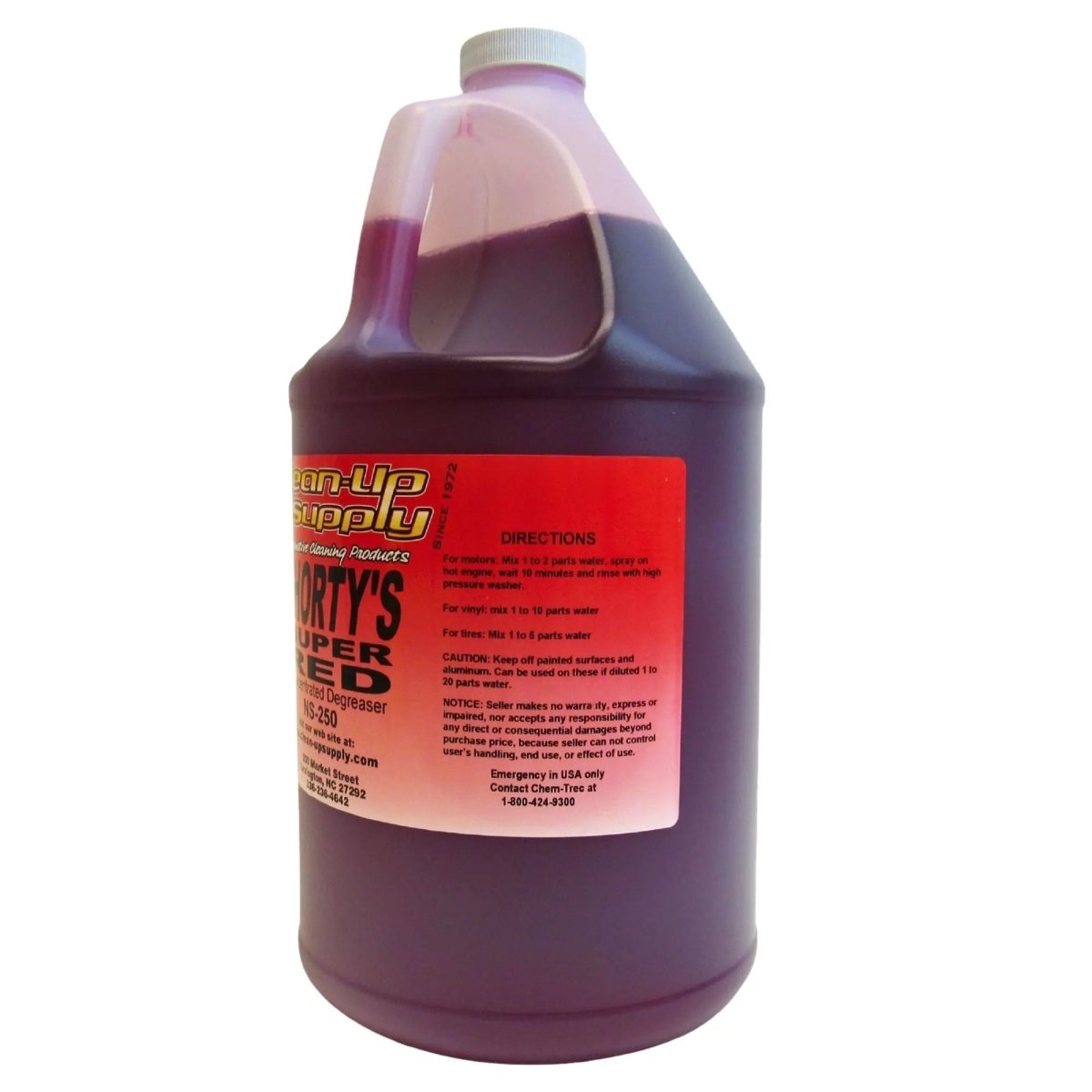 Clean-Up Supply Super Red Cleaner & Degreaser - Detail Direct