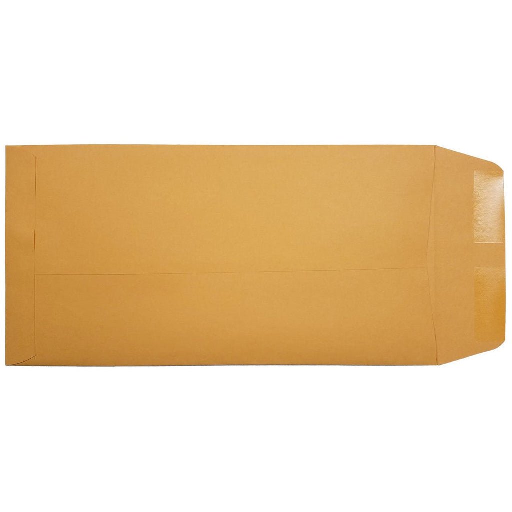 Custom Moist Seal Brown Kraft License Plate Envelopes - Detail Direct