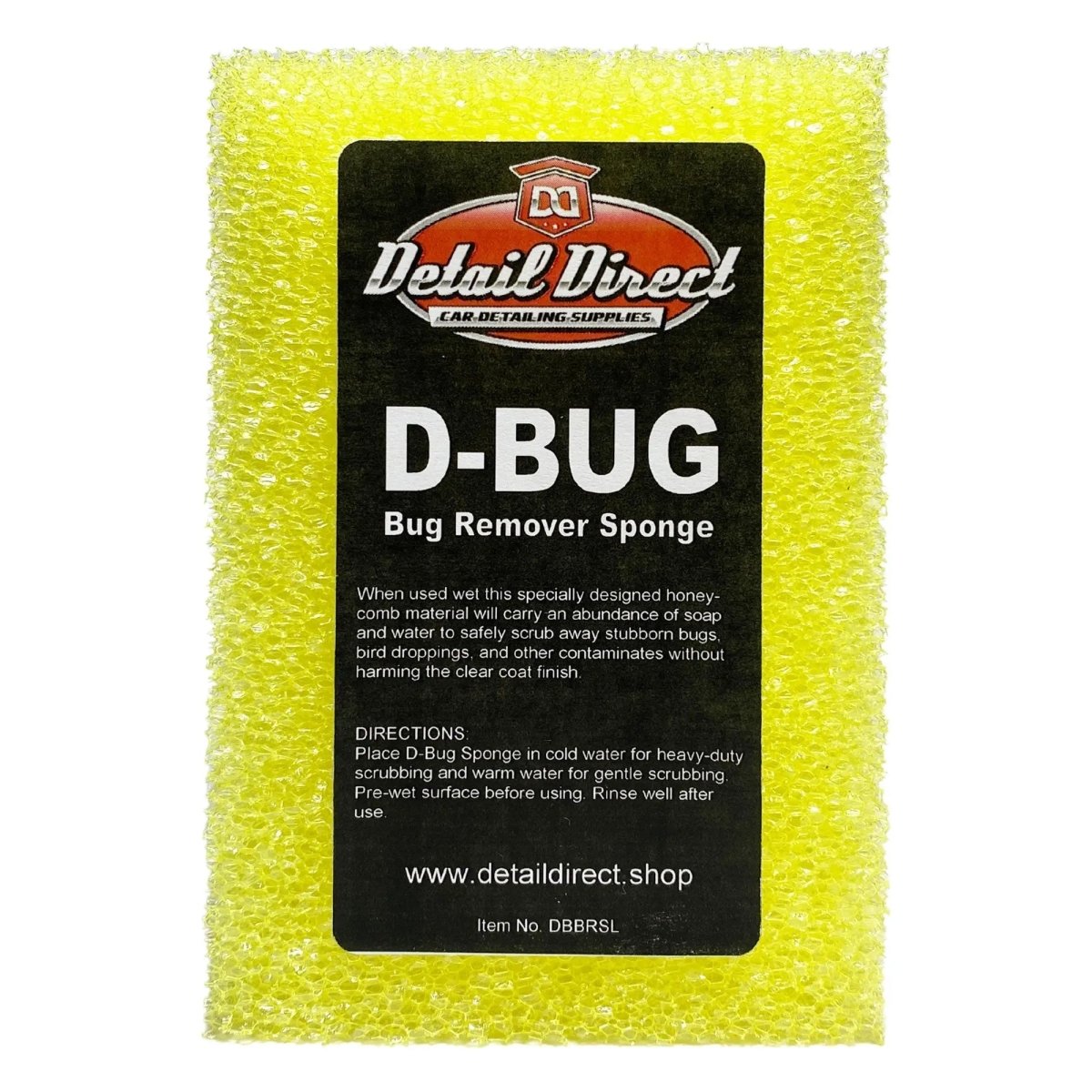 D-BUG Scrubber Sponge - Detail Direct