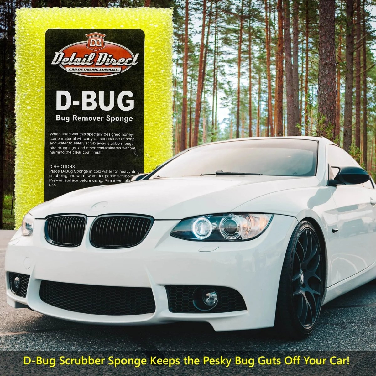 D-BUG Scrubber Sponge - Detail Direct