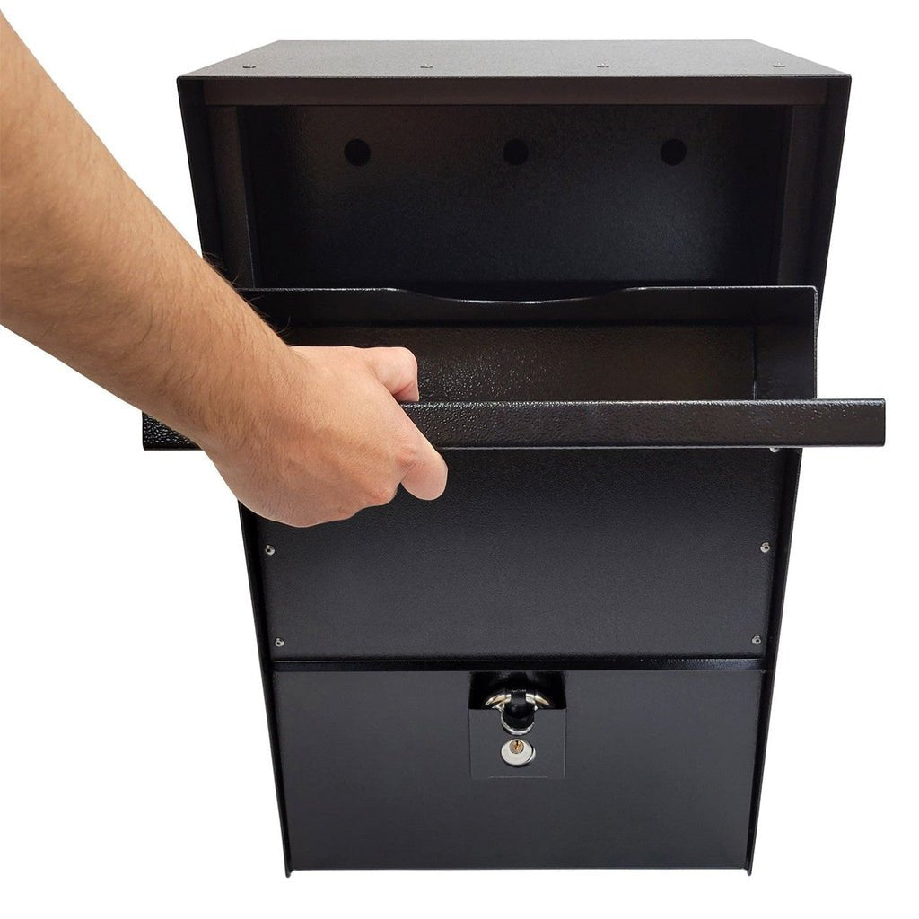 Deluxe Self - Contained Night Drop Box (Unprinted) - Detail Direct