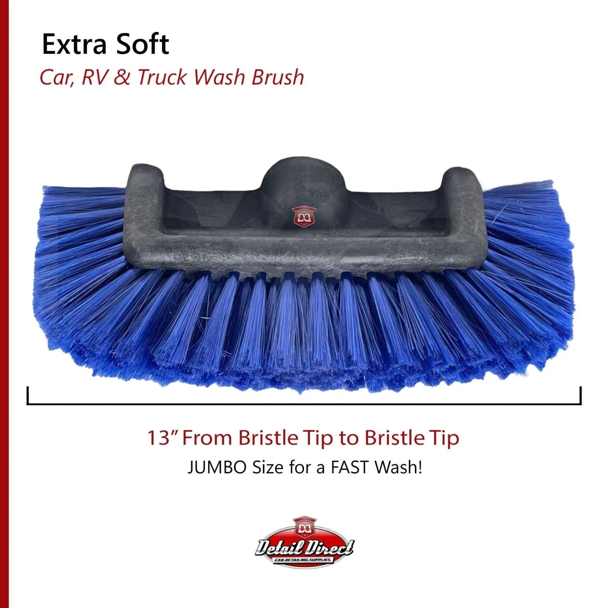 DETAIL DIRECT Car Wash Brush 5-Level with Extra Soft Bristles - Detail Direct