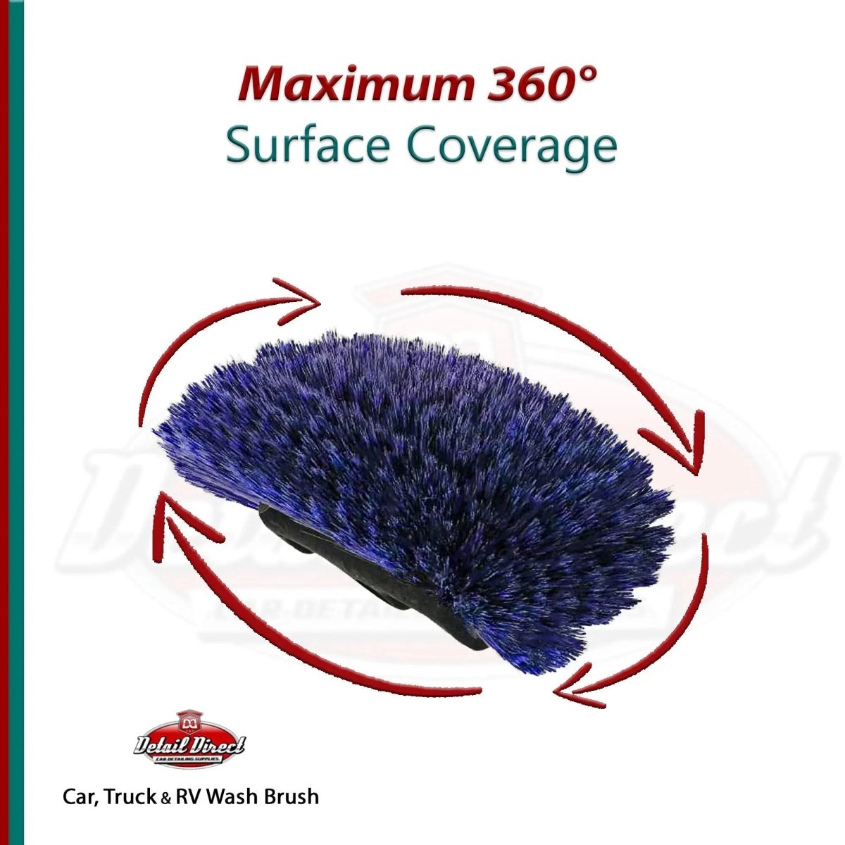 DETAIL DIRECT Car Wash Brush 5-Level with Extra Soft Bristles - Detail Direct