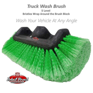 DETAIL DIRECT Car Wash Brush 5-Level with Soft Bristles - Detail Direct