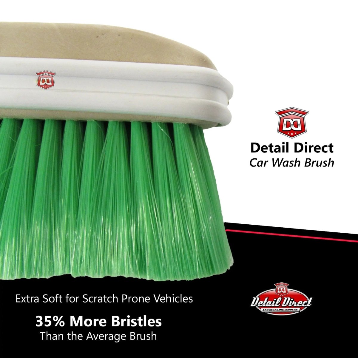 DETAIL DIRECT Car Wash Brush with Extra Soft Bristles - Detail Direct