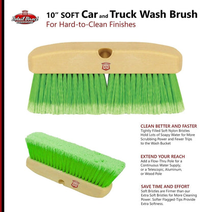 DETAIL DIRECT Car Wash Brush with Soft Bristles - Detail Direct