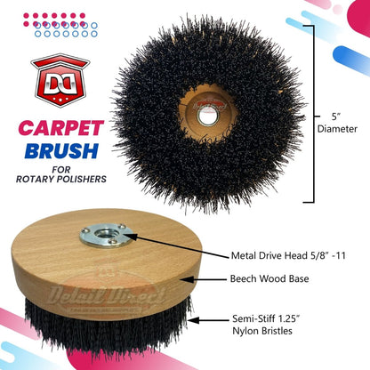 DETAIL DIRECT Carpet Cleaning Brush for High Speed Polisher - Detail Direct