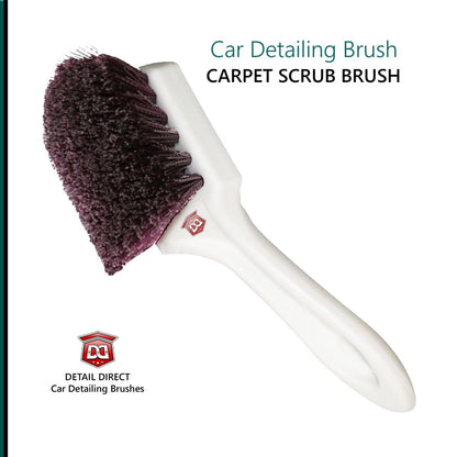 DETAIL DIRECT Carpet Cleaning Brush with Stiff Bristles - Detail Direct