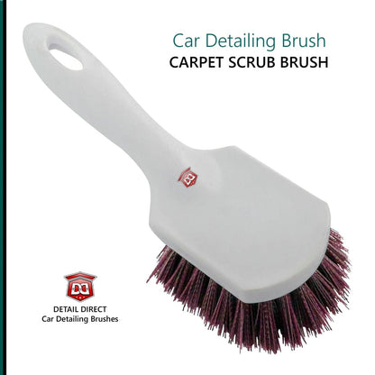 DETAIL DIRECT Carpet Cleaning Brush with Stiff Bristles - Detail Direct