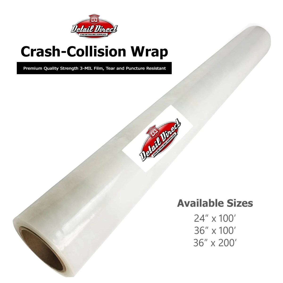 DETAIL DIRECT Collision Wrap Clear 3 mil - Detail Direct