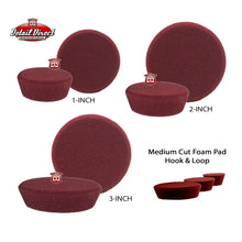 Load image into Gallery viewer, DETAIL DIRECT Elite 1&quot;, 2&quot;, 3&quot; Mini HD Foam Polishing Pads - Detail Direct