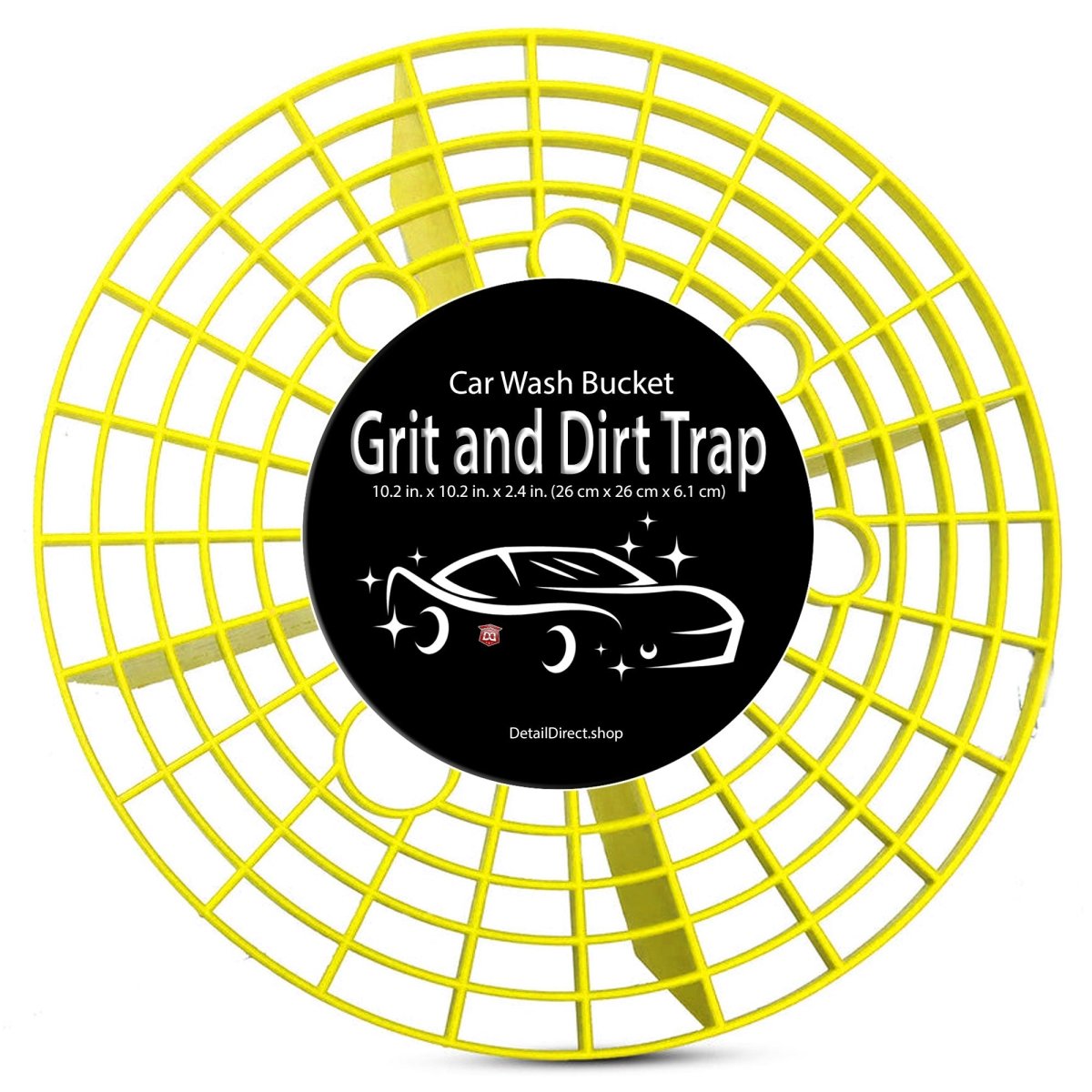 DETAIL DIRECT Grit and Dirt Trap Car Wash Bucket Insert (Color Choices) - Detail Direct