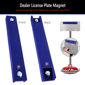 DETAIL DIRECT License Plate Magnetic Holder - Detail Direct