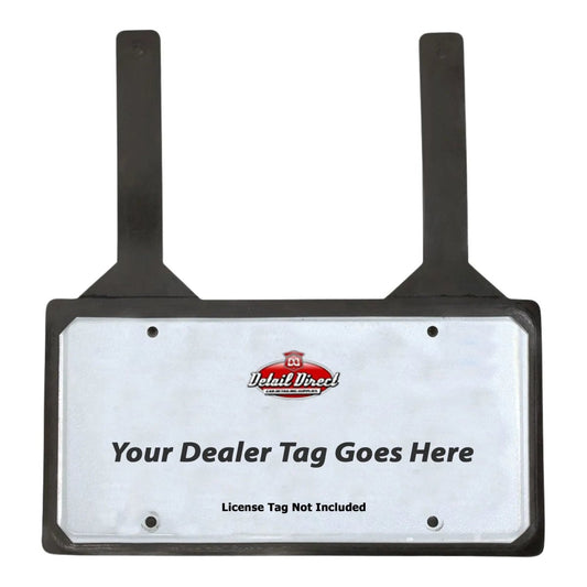 DETAIL DIRECT License Plate Rubber Holder - Detail Direct