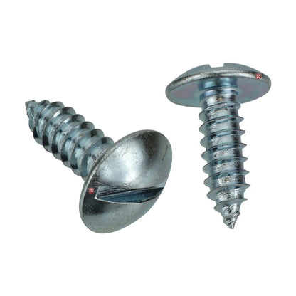 DETAIL DIRECT License Plate Screws Pan Head #14 x 3/4" (100 Pack) - Detail Direct