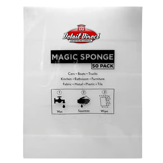 DETAIL DIRECT Magic Foam Eraser Sponge - 50 Pack - Detail Direct