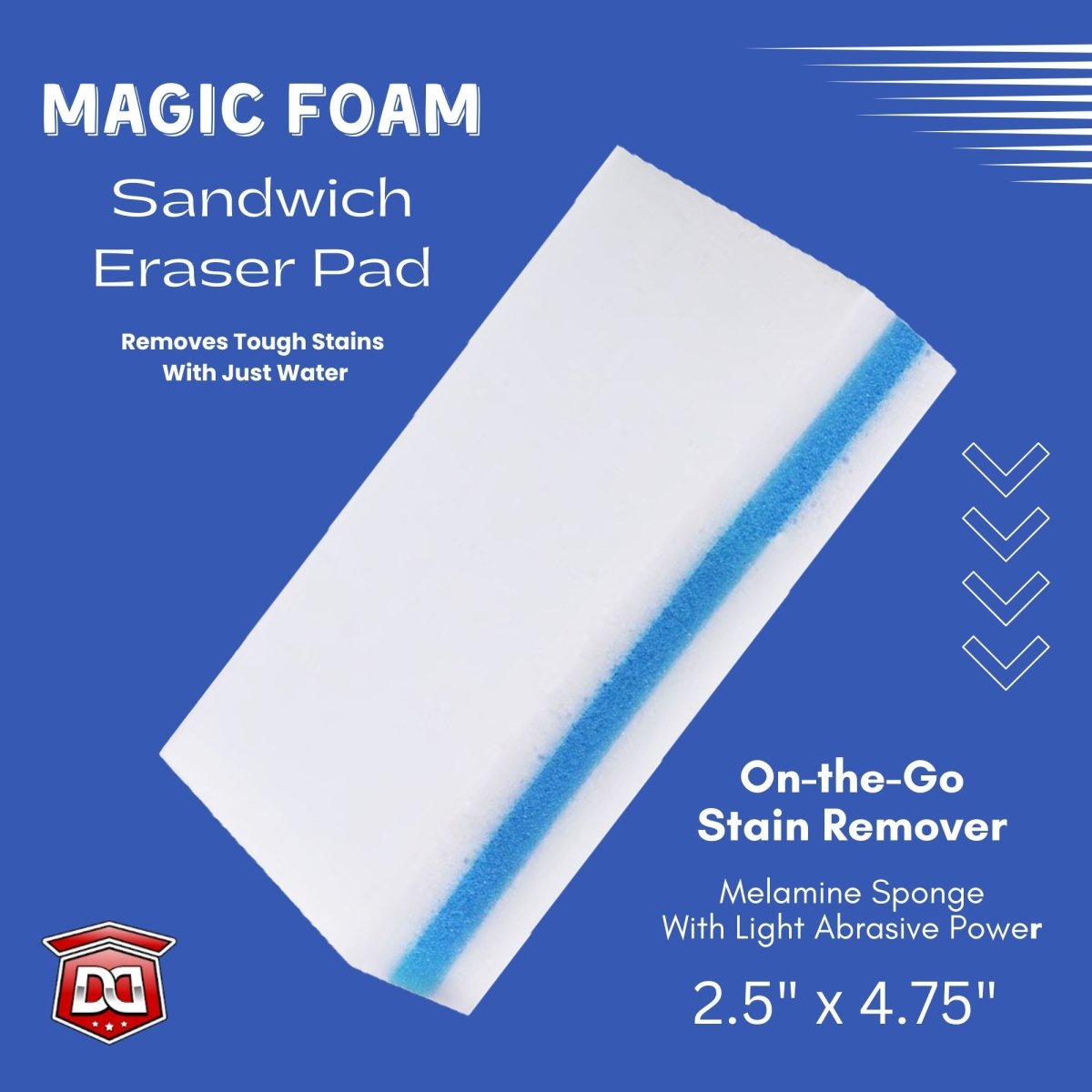 DETAIL DIRECT Melamine Sponge Sandwich Style (12 Pack) - Detail Direct