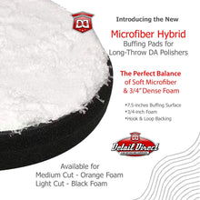 Load image into Gallery viewer, DETAIL DIRECT Microfiber Hybrid Buffing Pad for DA Polishers - Detail Direct