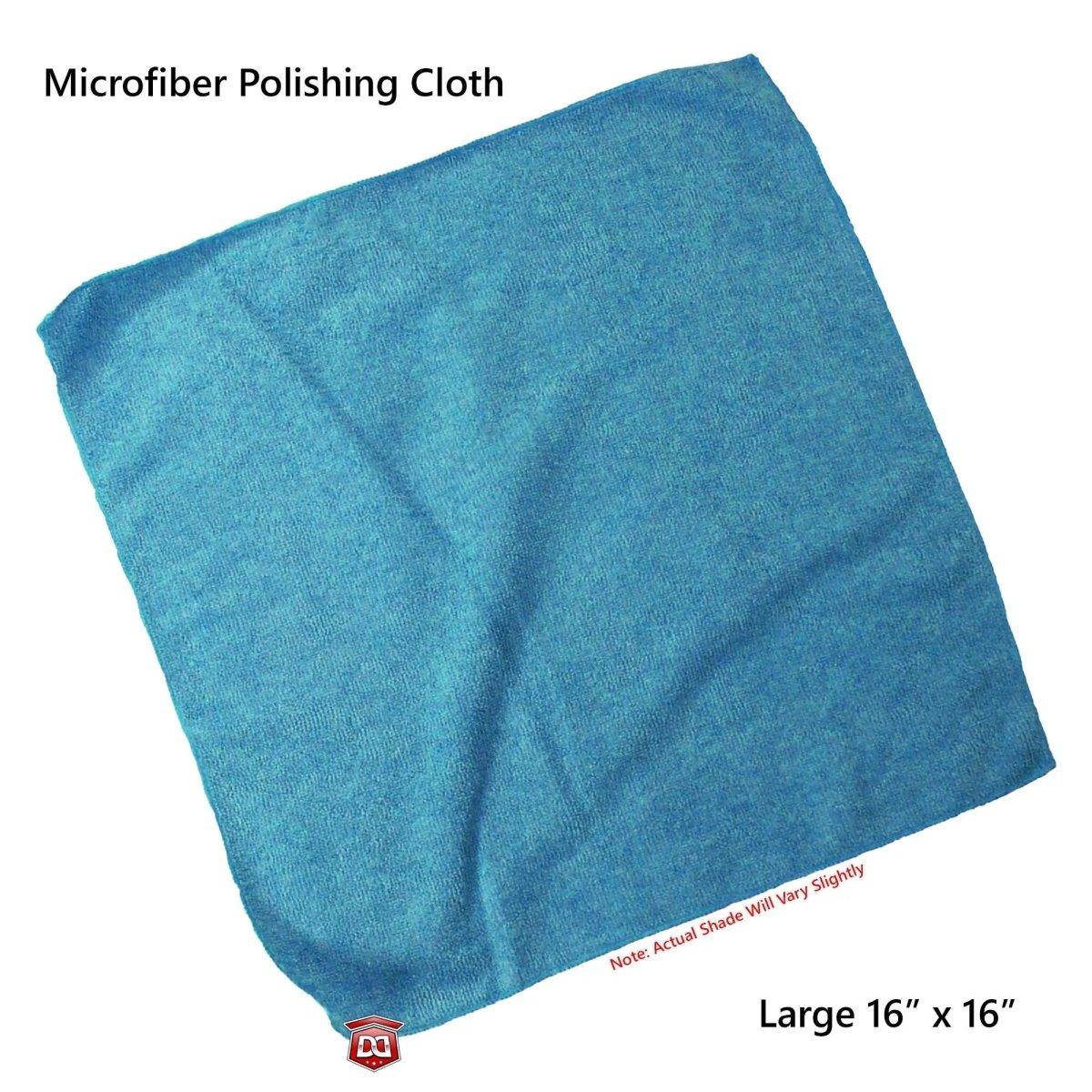 DETAIL DIRECT Microfiber Towels 16" x 16" Plush (Choose Color) - Detail Direct