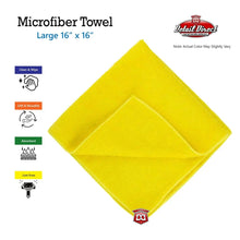 Load image into Gallery viewer, DETAIL DIRECT Microfiber Towels 16 x 16 Yellow - Detail Direct