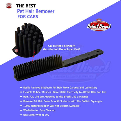 DETAIL DIRECT Pet Hair Remover Brush - Detail Direct