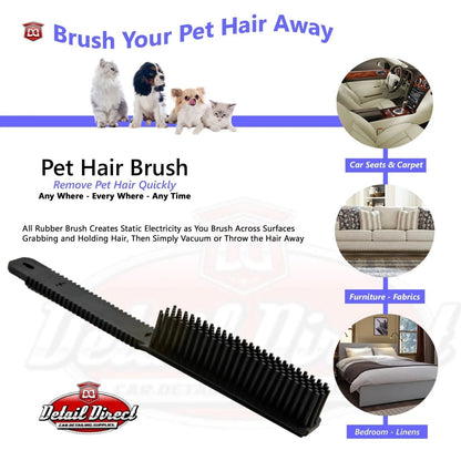 DETAIL DIRECT Pet Hair Remover Brush - Detail Direct